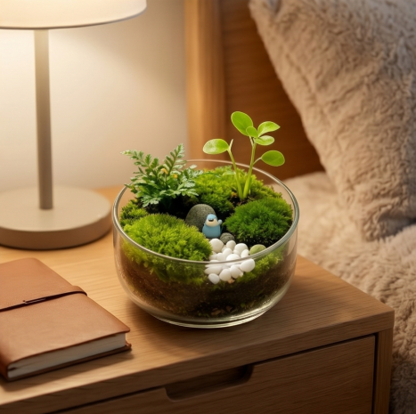 Minimalist Forest Grove Terrarium