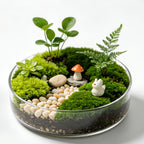Whimsical Woodland Bunny Terrarium
