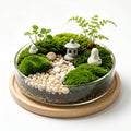 Zen Sanctuary Glass Terrarium