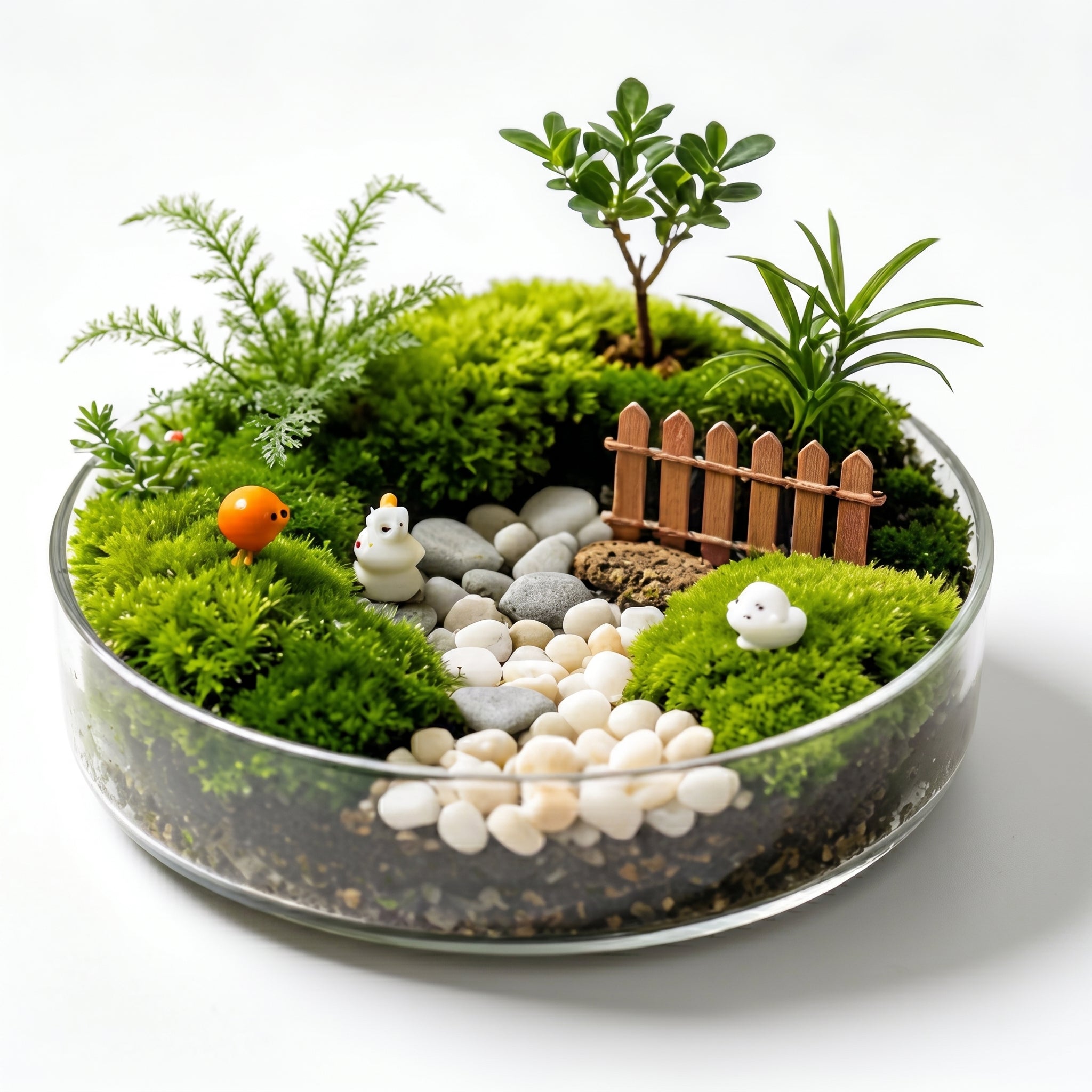 Garden Fence Miniature Terrarium